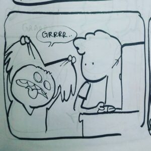 Anand Babu Instagram - "Boo" :v

#halloween #boo #scare #instacomic #daww #saveoften #instadoodle #doodle