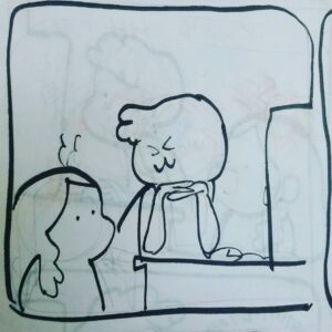 Anand Babu Instagram - "Boo" :v

#halloween #boo #scare #instacomic #daww #saveoften #instadoodle #doodle