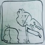 Anand Babu Instagram - "Boo" :v #halloween #boo #scare #instacomic #daww #saveoften #instadoodle #doodle
