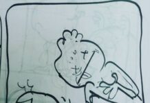 Anand Babu Instagram - "Boo" :v #halloween #boo #scare #instacomic #daww #saveoften #instadoodle #doodle
