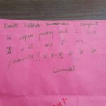 Anand Babu Instagram - Lamput got the biggest love letter from the tiniest fan, Nalini. ;__; she even drew some episodes. Lamput loves ya Nalinii 8'V