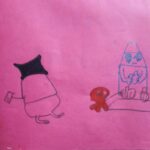 Anand Babu Instagram - Lamput got the biggest love letter from the tiniest fan, Nalini. ;__; she even drew some episodes. Lamput loves ya Nalinii 8'V