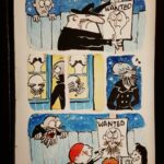 Anand Babu Instagram – WANTED
#wanted #wantedposter #police #cop #criminal #kids #grafiti #comicstrip #comic #cartoon #upastyle