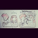 Anand Babu Instagram - Help me help you help me :v #instacomic #instadoodle #staticelectricity #science! #helpmehelpyou #lazy #floof #flooflover