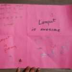 Anand Babu Instagram - Lamput got the biggest love letter from the tiniest fan, Nalini. ;__; she even drew some episodes. Lamput loves ya Nalinii 8'V