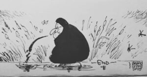 Anand Babu Instagram - a therapeutic strip.

#voodoo #witch #witchdoctor #doodlestrip #comicstrips #stress #anger #treatment #therapy