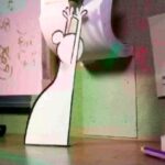 Anand Babu Instagram - Mom & Brat (ident for Nickelodeon India) concept and co direction: Vaibhav and me stopmo/art direction/ set/ light: @topazjana Music and sfx : @rotoshah #nickelodeonindia #mom #momandbrat #nickelodeon #stopmotionanimation #stopmotion #flipbook #desktop #vaibhavkumaresh #vaibhavstudios #animation #idents #cutouts #pixelation