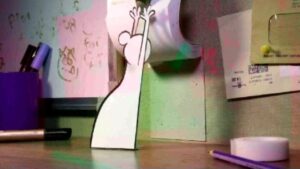 Anand Babu Instagram - Mom & Brat (ident for Nickelodeon India)

concept and co direction: Vaibhav and me
stopmo/art direction/ set/ light: @topazjana 
Music and sfx : @rotoshah 
#nickelodeonindia #mom #momandbrat #nickelodeon #stopmotionanimation #stopmotion #flipbook #desktop #vaibhavkumaresh #vaibhavstudios #animation #idents #cutouts #pixelation