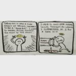 Anand Babu Instagram – :v i love Alan Watts more than Brad Bird.

#ocd #negetivity #anxiety #anxietyattack #puberty #sexuallysuppressed #sexualthoughts #moralpolicing #doodles #autobiographical #ashamed #alanwatts #calmthemind #intrusivethoughts #dontworrybehappy