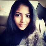 Anaswara Kumar Instagram – 😄 #carfie