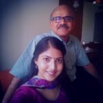 Anaswara Kumar Instagram - Happy Father’s Day 💓😄 Love u Acha