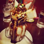 Anaswara Kumar Instagram - #monstershake #yummy 😍😃 Ashvita Bistro