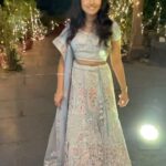 Anaswara Kumar Instagram - 💃🥻#uddgaye #shaadi #bhaikishadi #lehenga #bluelehenga #instareels #kollywoodactress #tamilactress #reelkarofeelkaro #explorepageindia #explorepage #tamilreels #bollywoodsongs #ritviz