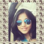 Anaswara Kumar Instagram - 😎😜#carfie #randomness