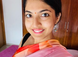 Anaswara Kumar Instagram - #nofilter #sareenotsorry