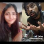 Anaswara Kumar Instagram – #duetwithme #tiktok #santhanamcomedy😂