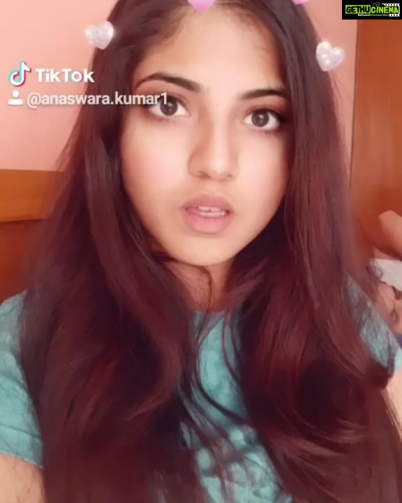 Anaswara Kumar Instagram - Joined #tiktok #duetwithme !😊 #tamil #theri #wheninquarantine