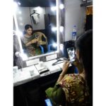 Anaswara Kumar Instagram - When mum snuck a pic 😋👸💖 #candid #pattinapakkam #inbetweenshots #onset🎥🎬 #vanityvandiaries #tamilcinema