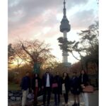 Anaswara Kumar Instagram - 1.📸👉 #grouppic at #namsan 2.📸👉 Namsan tower #dayview 3.📸👉Namsan tower #nightview 남산서울타워