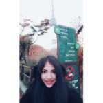 Anaswara Kumar Instagram - But first, let me take a selfie 😋😀 #namsan #남산타워 Namsan & N Seoul Tower