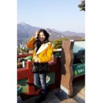 Anaswara Kumar Instagram - "Chasing angels or fleeing demons, go to the mountains." . . . . . . #북악산로 #bugakmountain