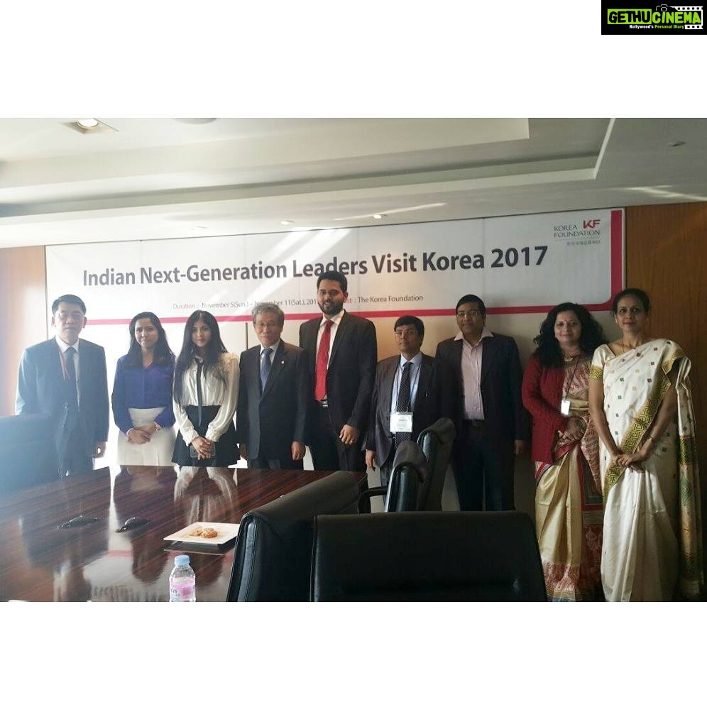 Anaswara Kumar Instagram - Indian Next Generation Leaders Visit Korea 2017 #lotte #balwoogongyang #발우공양 #서울 LOTTE Hotel Seoul 롯데호텔서울
