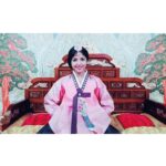 Anaswara Kumar Instagram – Wearing Hanbok #한복 – traditional Korean attire