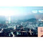 Anaswara Kumar Instagram - The view from the top! 🌃 #namsan Namsan & N Seoul Tower