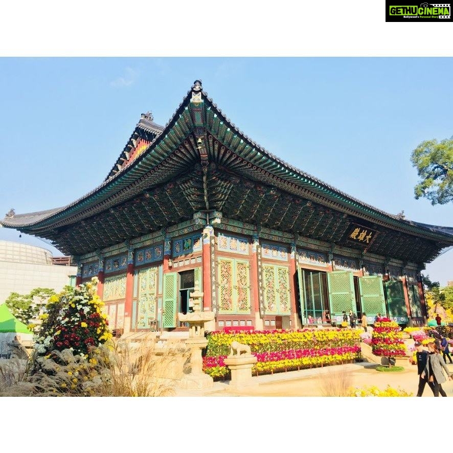 Anaswara Kumar Instagram - At #jogyesa #조계사