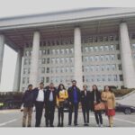 Anaswara Kumar Instagram - #grouppic after visiting The National Assembly of ROK National Assembly (South Korea)