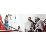 Anaswara Kumar Instagram - #behindthescenes #rathyjewellers #shootlife #인도 #인도사리