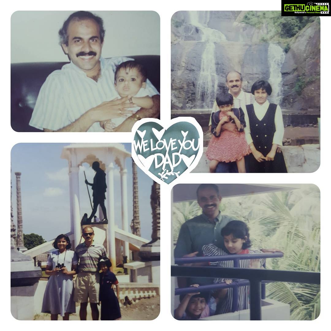 Anaswara Kumar Instagram - Happy Father's day Achaπ¨βπ©βπ§βπ§πΉπ