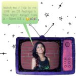 Anaswara Kumar Instagram - Hey everyone! Watch me / talk to me LIVE tonight on DD Podhigai's "Star Night" at 9pm IST 💖😊🦄🎉