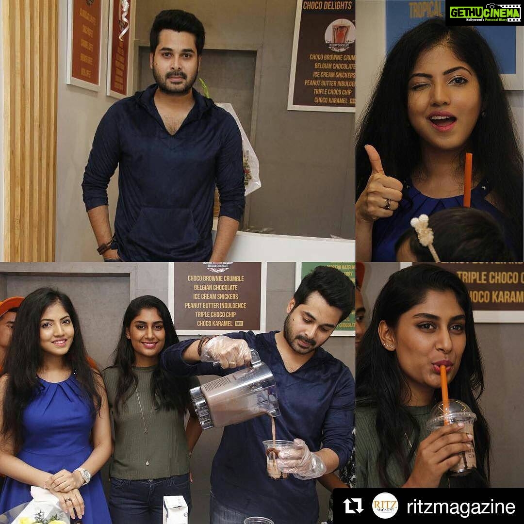 Anaswara Kumar Instagram - @thethickshakefactory has a new outlet at Bessy 😉😊 check it out !! The Belgian chocolate is my fav..which is yours?🍨🍵 #Repost @ritzmagazine with @repostapp ・・・ Thethickshakefactory store launch at besentnagar #chennai #milkshake #classyshake #classyshake #thichshake #sexyshake @anaswara.kumar #actress #kollywood #cinema Besant Nagar, Tamil Nadu, India