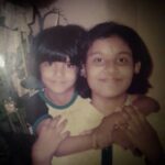 Anaswara Kumar Instagram - #happysiblingsday 👭😊💖🎉 #rewindwednesday #sisterlove