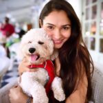 Andrea Jeremiah Instagram - Baby’s day out 🐶❤️