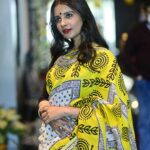Angana Roy Instagram - 💫🖤 Photographer: @its_your_sahil2646 @sourav3934 Make-up: @sahab1 Hair: @moumitasani #postoftheday #thursdayvibes #throwbackthursday #sareelove #sareefashion #yellowandblack #lookbook #lookoftheday SVF