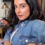 Angana Roy Instagram - Reel renegade. #reels #wednesdayreel #reelit #denimjacket #shoot #reelsinstagram #watermelonsugar #seaside #nomakeuptransformation #hotelroom #harrystyles #makeuponfleek #hoopsearrings #indiareels