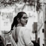Angana Roy Instagram - Back in Black. 📷@miracle_aligner_ and his aesthetics #bnwportrait #bnwsouls #bwnphotography #portraitmode #wednesdaypost #igerskolkata #latergram #roads #backless #noir #lookoftoday #jusgramm #anganaroy #hairflip #ａｅｓｔｈｅｔｉｃ #somuchtosee #lookbooks #casualoutfit #throwback #winter #throwbackwednesday