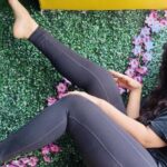 Angana Roy Instagram - Yep, that's "me casually flexing in the balcony" series. #blackismycolor #isolationlife #isolationinspiration #metime #balconydecor #isolationphotography #fridaymood #selflove #stayathomelife #selfpotrait