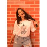 Angana Roy Instagram - Bhooter Raja Dilo Bor, Be careful what you wish for. Is the Bangali in you missing from your wardrobe? Don't fret, check out the quirky collection of tees at @rockbuzz2020 You can use my coupon code ANGANARBUZZ10 to get a discount of 10% during checkout! Picture Credit: @teewishaaaa #whiteshirts #rock #buzz #tshirtdesign #graphictees #brick #brickwall #wallpapers #rippedjeans #blogger #fashionphotography #portraitphotography #instadailyphoto #happygolucky #goodvibesonly #longhairstyles #mondaymotivation #december #winter #winteroutfits #instafashion