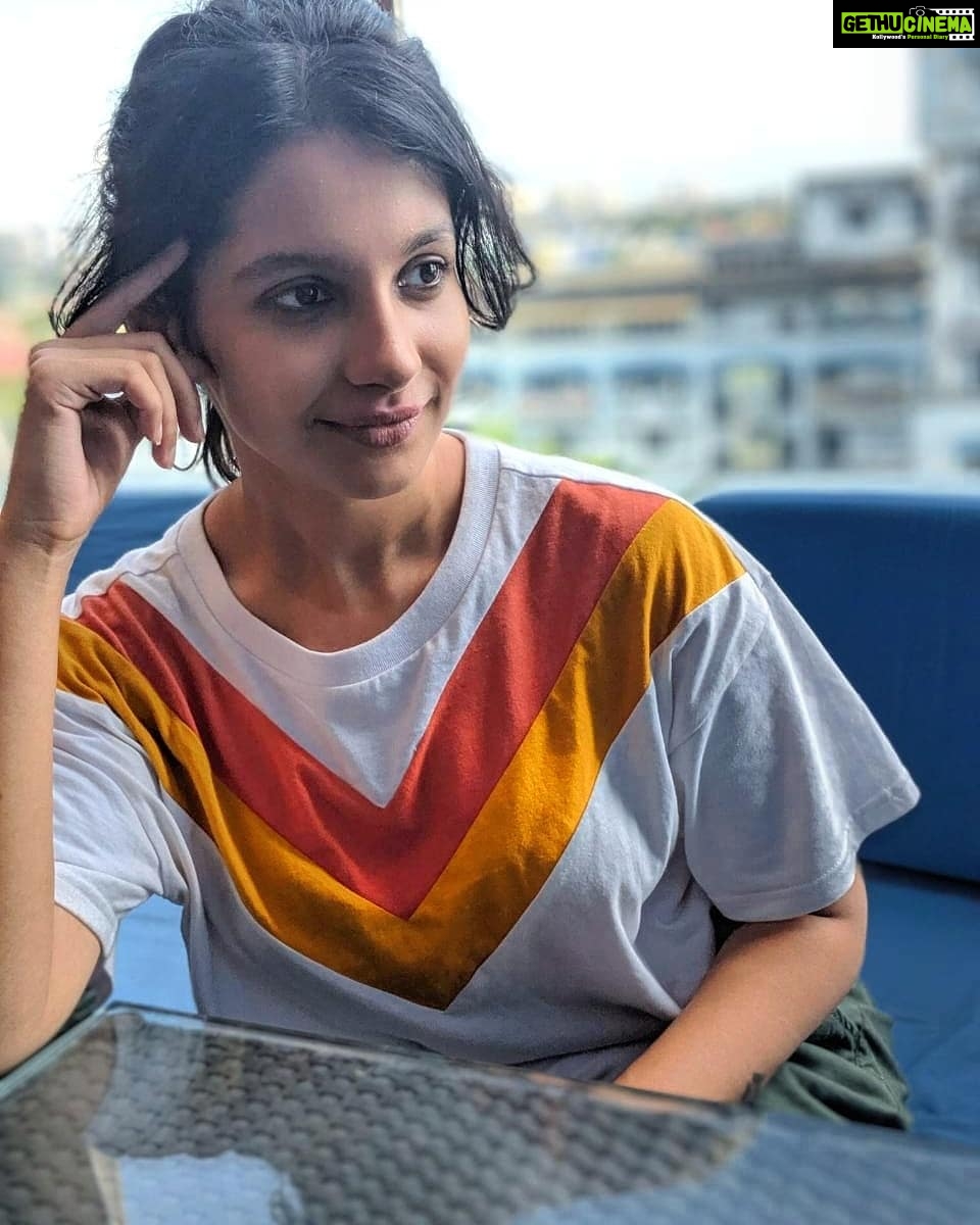 Angana Roy Instagram - I've got a mild case of the blues. 📷 @honest_paradox #picoftheday #sundaypost #sundayfeels #potd #blues #bluebackground #aestheticaccount #igershub #skyline #roundneck #thoughtful #undertale #under10kportraits #thoughtoftheday #thinking #thinkingoutloud #aesthetictumblr #white #whitetee #nomakeupneeded #nomakeup #nomakeupday #tattoos #portraiturephotography #portrait_mood #portraitmag #igerindia #instablogger Blues
