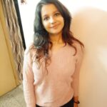 Angana Roy Instagram - Sweater weather #theneighbourhood #babypink #pinksweater #daywellspent