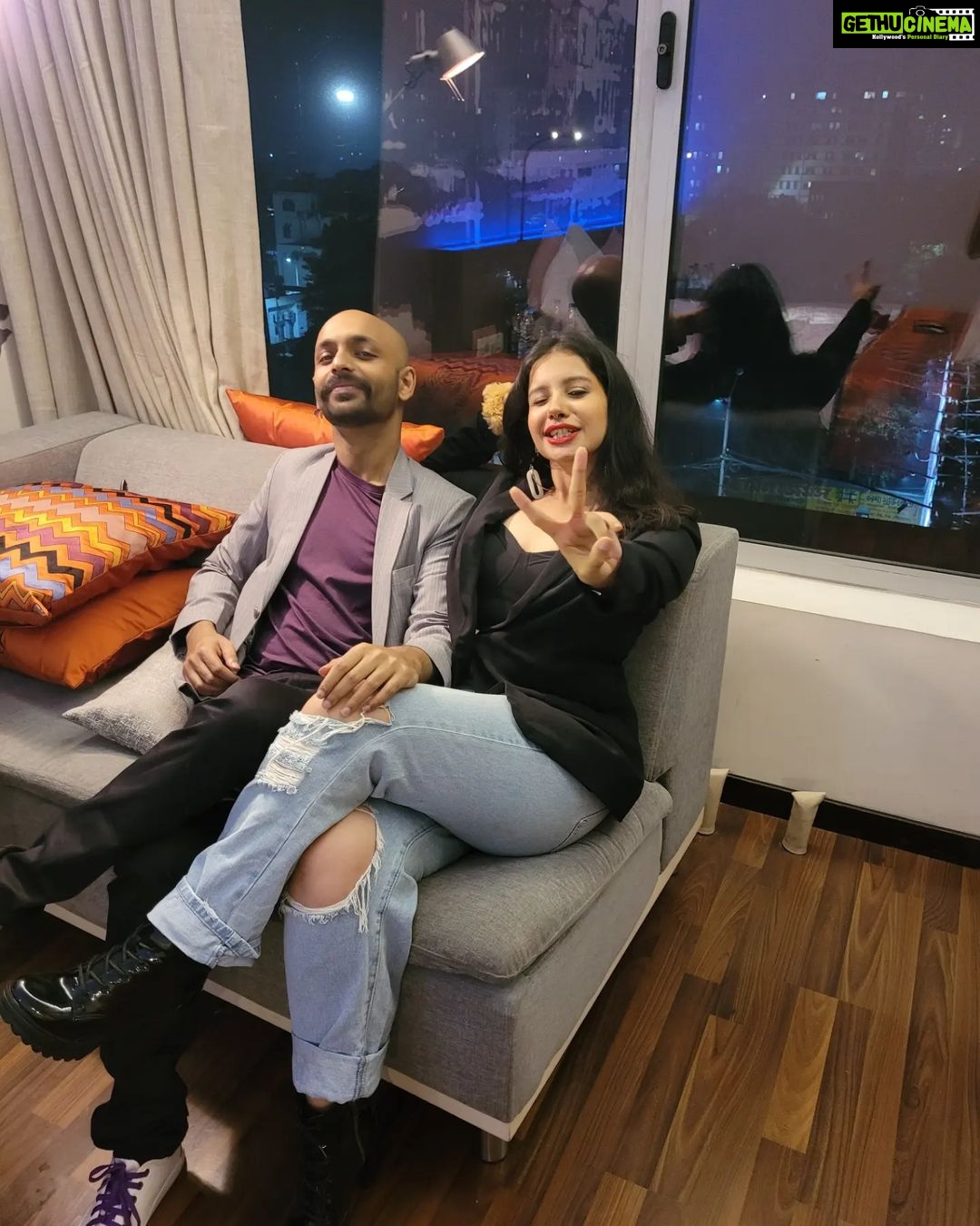 Angana Roy Instagram - Happy birthday, you. We have so many memories in the past two years that I couldn't fit all of the captured ones in one post. You're the best friend one can have, doubled as a partner. Keep being this fiercely passionate individual, a force to reckon with, just as you are. I mean it when I say you deserve the world and more. But, STOP irritating me so much!! :3 To infinity, joy, comfort, warmth and beyond. Love, A #birthdaypost #birthdayboyyy #februaryborn #februarybirthday #lovefromA #bestfriend #happyhappy #loveisaword #infinityandbeyond #homecoming