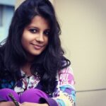 Angana Roy Instagram – Favorite picture. 
Mami clicked. :D
#purple #terrace #messyhairlove #issmilee #instaedit #doubletap #ktenxbai xD