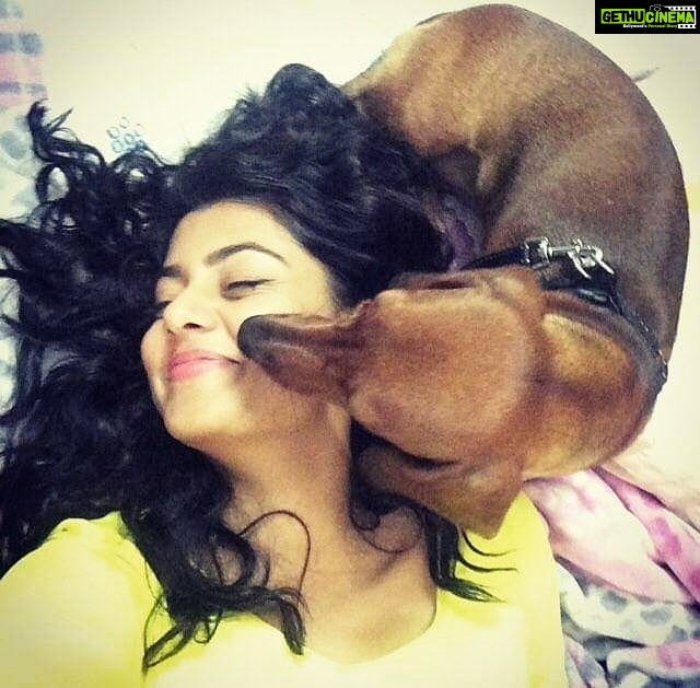 Anisha Ambrose Instagram - Eat, sleep, play, repeat...🤭 . . . FOLLOW..@anishaambrose_official . . . #anishadieheardfan #anishaambrose #anishafanpage #anishafanclub #kajalagarwal #samantharuthprabhu #tamannahbhatia #rashikanna #sruthihassan #rakulpreetsingh #tollywoodactress #dog #pet #doglovers #petlovers #animallovers #stayhome #staysafe