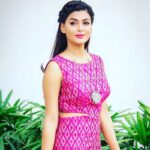 Anisha Ambrose Instagram - “Pink isn't just a color it's an Attitude too!”😎 . . . #pink #pinky #pinkdress #pinkflowers #pink💕 #pinklife #pinkdresses #pinkphoto #girls #girlslovepink #pinklips #tagify_app