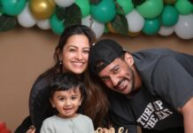 Anita Hassanandani Instagram - And just like that our heartbeat is ONE!❤️ I’m a new mom and I really don’t know how to pen down a mothers wish for her child. All I know is that we as parents @rohitreddygoa are the LUCKIEST to have you! Thank YOU for choosing US! Love you more than you can ever imagine our little bundle of joy! We will do our best, cos YOU are the BESTEST MYJAAN MYHEARTBEAT MYLIFELINE MYEVERYTHING MYSON MY @aaravvreddy 📸 @ruchitakjainphotography