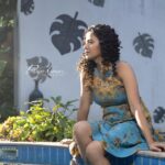 Anjana Rangan Instagram – Soak in the Sun ☀️
Photography : @dilipkumar_photography 
Makeup : @makeup_by_kez 
Hair : @hairstylist_rajee1111 
Styling : @styledbyvarsh 
Dress : @labelritukumar 
Location : @meadowlaneecr , @thebluehouseecr 

@pickyourtrail.in Blue House ECR