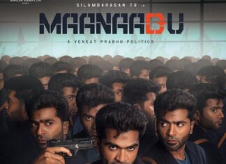 Anjena Kirti Instagram - #Maanaadu second look #maanadu, my next @silambarasantrofficial @venkat_prabhu @sureshkamatchi @itsyuvan @iam_sjsuryah @kalyanipriyadarshan @premgi @vasukibhaskar @silva_stunt #Vp9 #AVpPolitics